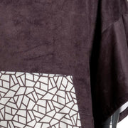 MADNESS Change Robe Surf Poncho Unisize Black Mosaic
