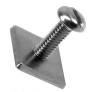 FIN Screw with Plate Flat Head