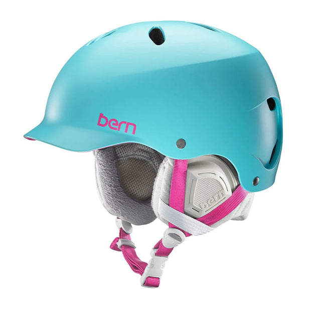 BERN Lenox Helmet EPS Aqua Green w/ Grey Liner Women