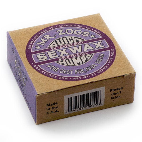 SEXWAX Quick Humps Surf Wax: Eco Box/Cold to Cool