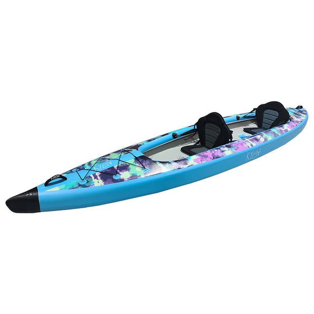 KYMA Double Inflatable Hybrid  Kayak 2 People