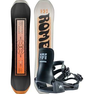 Rome Minishred Snowboard Package 120 Youth