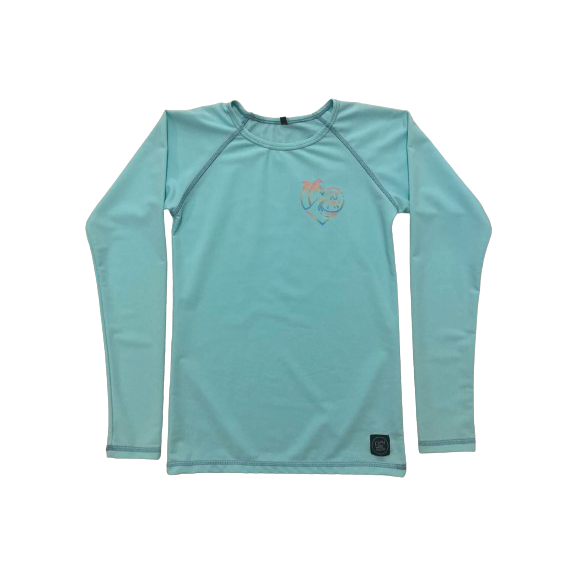 Kyma Long Sleeve UPF 50 Rashguard /Turquoise