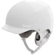 BERN Helmet All White Everything w/ Cordova Knit Womens